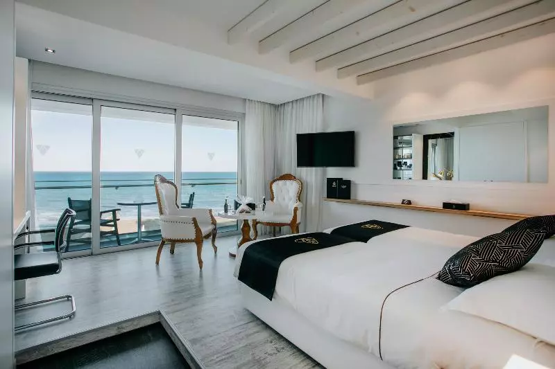 اتاق لوکس با چشم‌انداز دریا, The Ciao Stelio Deluxe Boutique Hotel   Adults Only