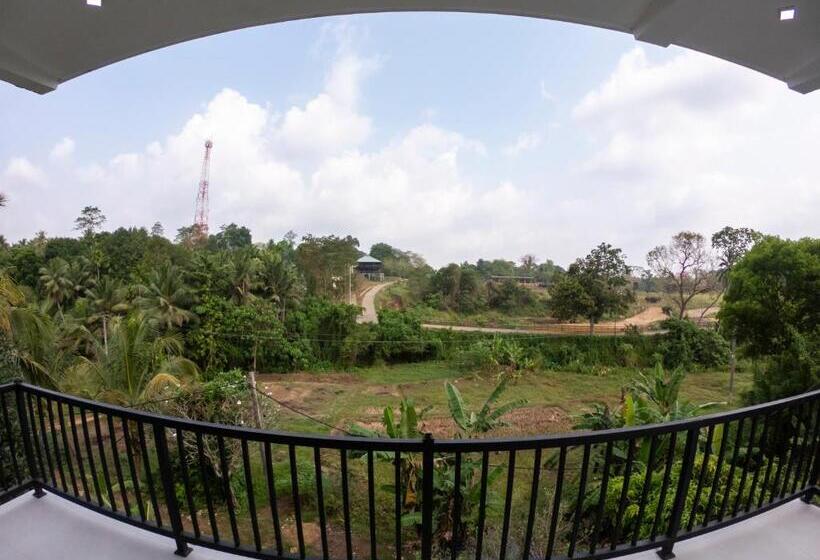 غرفة قياسية مزوَّدة بشُرفة, Pinnawala Elephant Front View