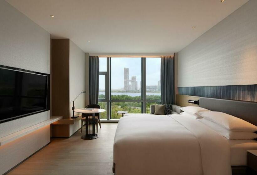 Номер Executive Кровать Кинг, Guangzhou Marriott Hotel Nansha
