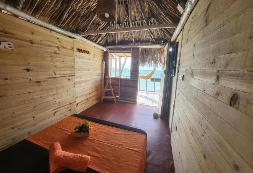 스탠다드 발코니 룸 바다 전망, Baru Jet Set Beach & Hostal