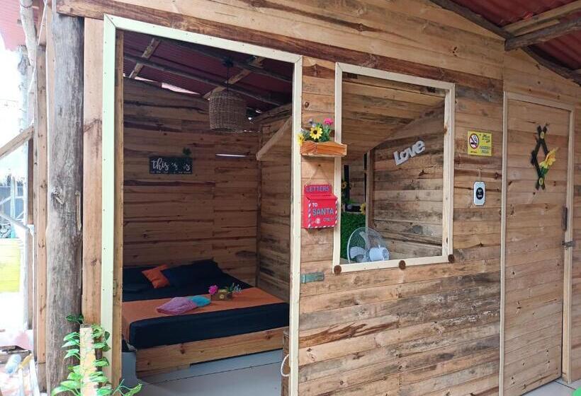 패밀리 룸 측면 바다 전망, Baru Jet Set Beach & Hostal