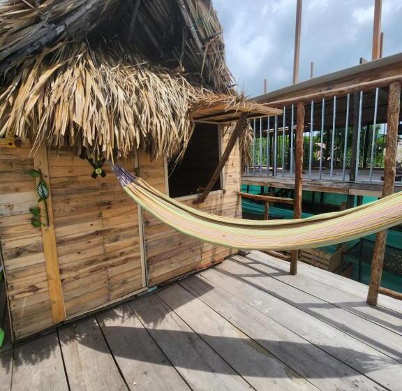 스탠다드 발코니 룸 바다 전망, Baru Jet Set Beach & Hostal