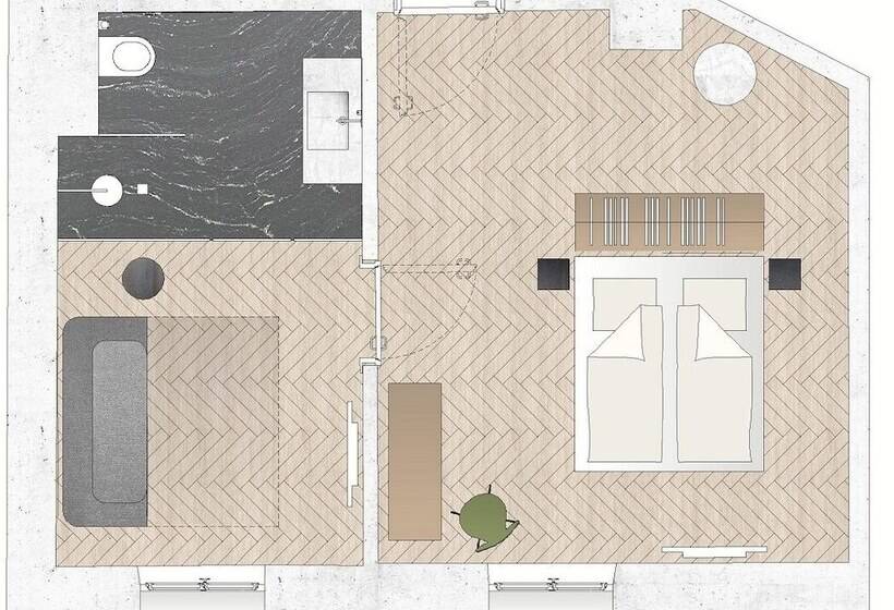 جناح ديلوكس, Das Flint