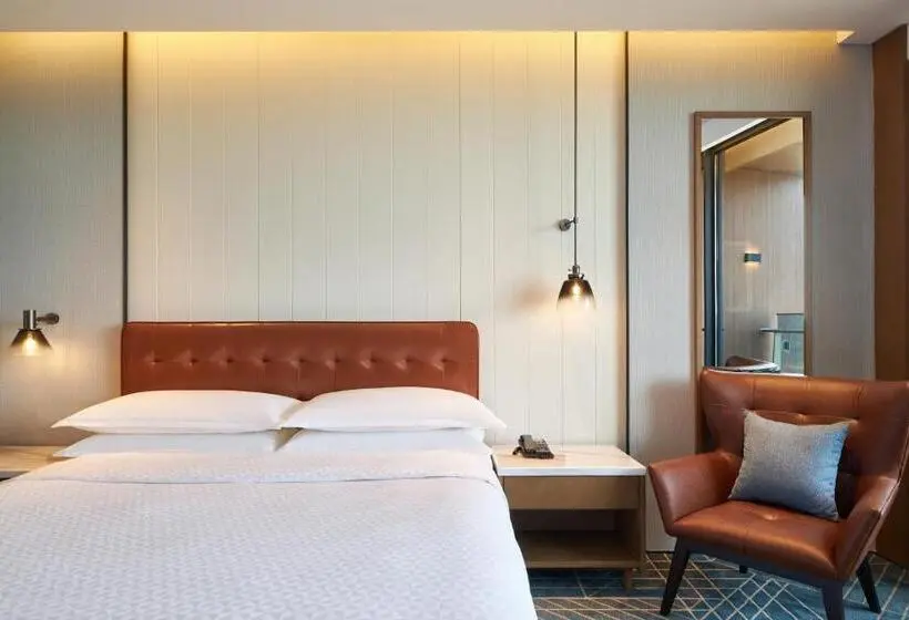 キングサイズベッドのデラックスルーム, Four Points By Sheraton Nanchang, Xihu