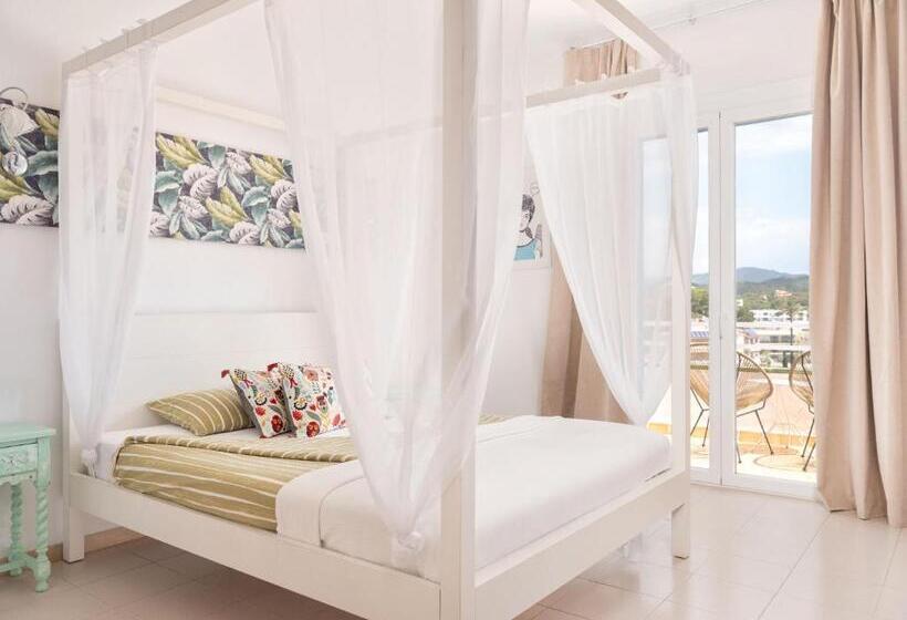 اتاق استاندارد با بالکن و چشمانداز دریا, Bella Colina I Vintage Hotel 1953