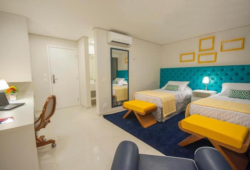 חדר סטנדרט נוף לבריכה, Doral Guaruja