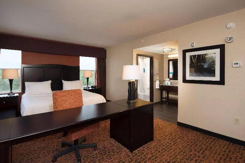 キングサイドベッドのスタンダードワンルーム, Hampton Inn Lewistonauburn