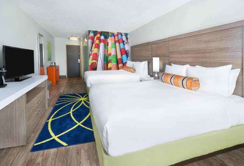 غرفه قياسيه سريرين مزدوجين, Indigo Cleveland Beachwood, An Ihg
