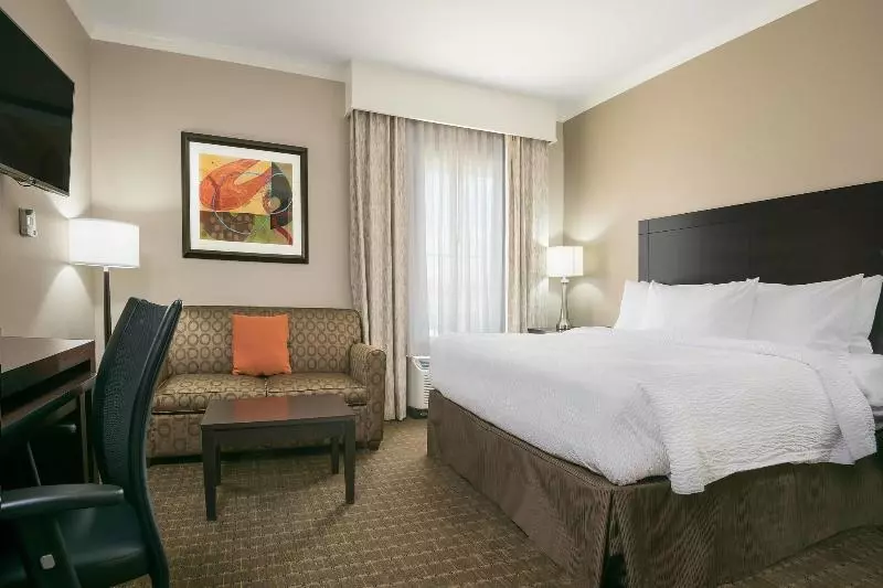 キングサイドベッドのスタンダードワンルーム, Towneplace Suites By Marriott Seguin