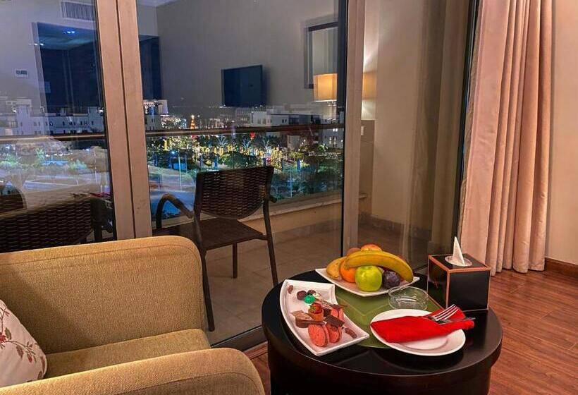 اتاق لوکس با چشم‌انداز دریا, Oryx Hotel Aqaba