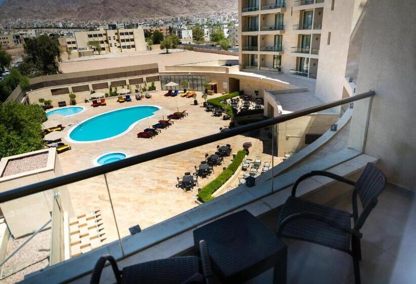 اتاق لوکس با چشمانداز استخر, Oryx Hotel Aqaba