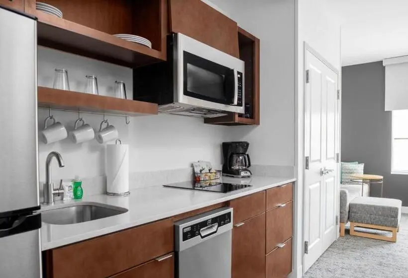 キングサイドベッドのスタンダードワンルーム, Towneplace Suites By Marriott Tampa Clearwater