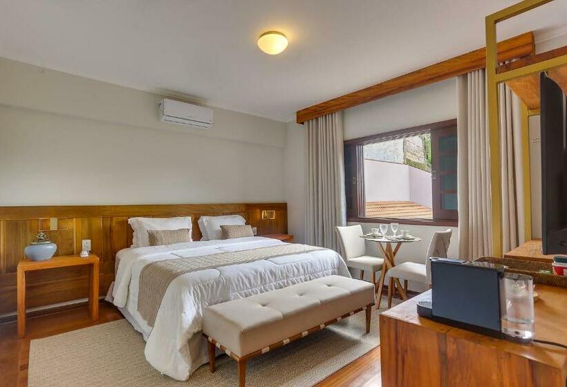 キングサイズベッドのスタンダードルーム, Villa Boréal Hostellerie Pousada Boutique