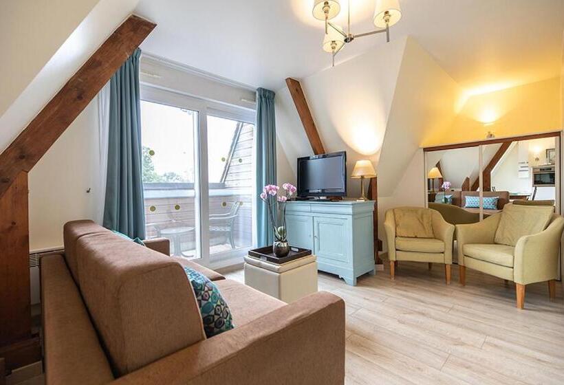 Апартаменты Внутренние 1 Спальня, Club Wyndham Normandy