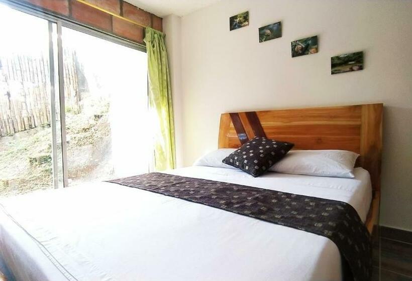 غرفة قياسية مزوَّدة بتراس, Cabaña Vista Hermosa