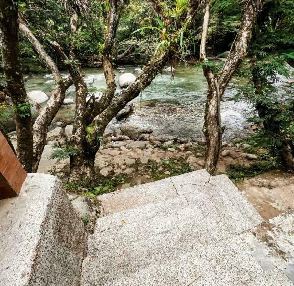 غرفة قياسية مزوَّدة بتراس, Cabaña Vista Hermosa
