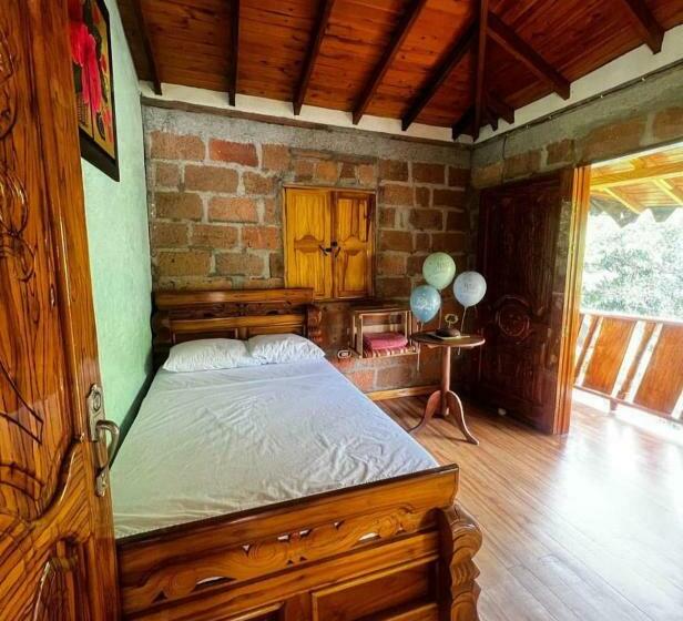 غرفة قياسية حمام مشترك, Cabaña Vista Hermosa