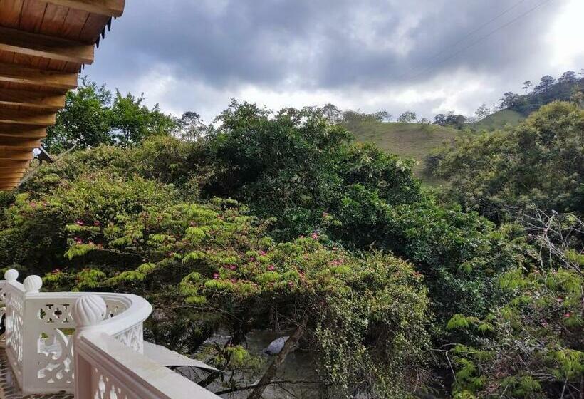 غرفة قياسية حمام مشترك, Cabaña Vista Hermosa