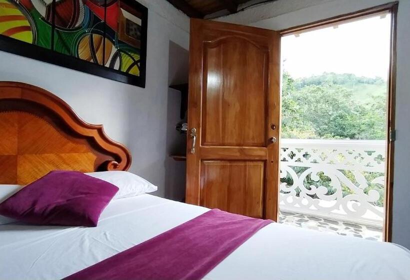 غرفة قياسية مطلة على الجبل, Cabaña Vista Hermosa