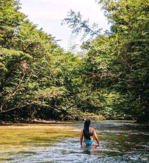 غرفة ديلوكس مزودة بشرفة, Cabaña Vista Hermosa