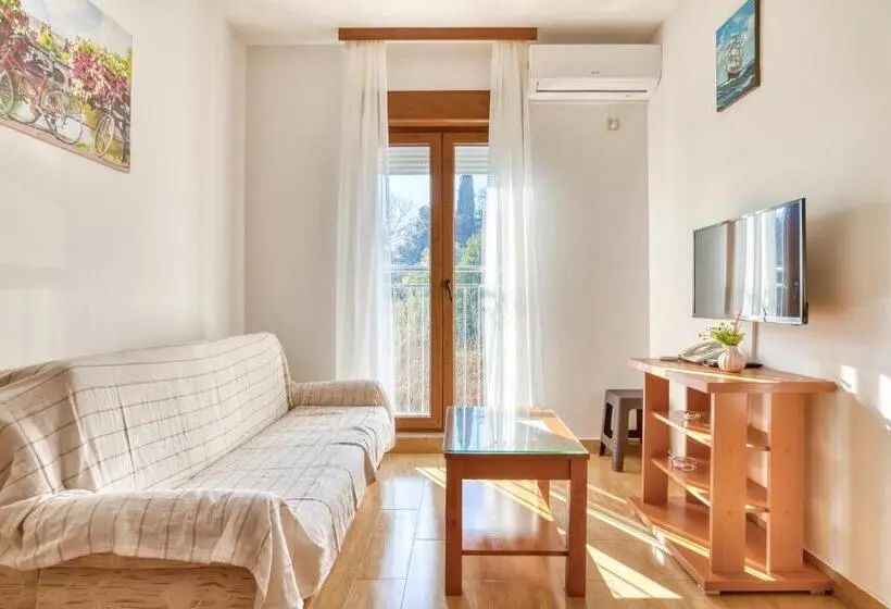 آپارتمان 1 خوابه با تراس, Garni Hotel Milica