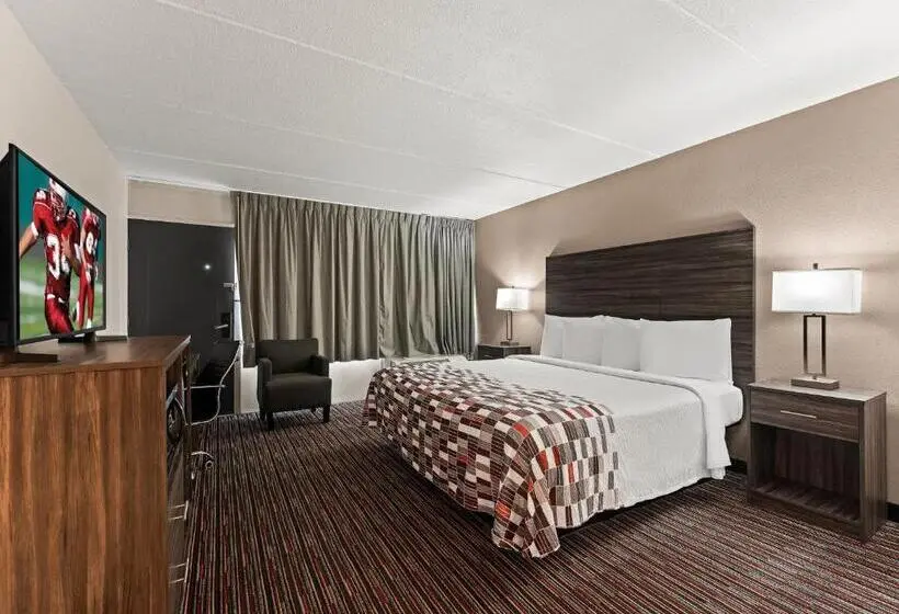 キングサイズベッドのデラックスルーム, Red Roof Inn Reading