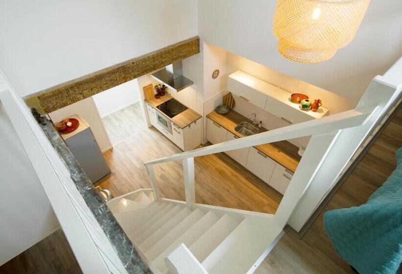 침실 1개 디럭스 아파트, Karel De Grote Bergen