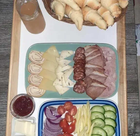 Huoneisto 1 Makuuhuone Puutarhanäkymä, Kiskemence Vendégház Szatta