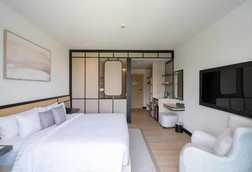 Deluxe-huone King-vuode, Bergh Apton Khao Yai