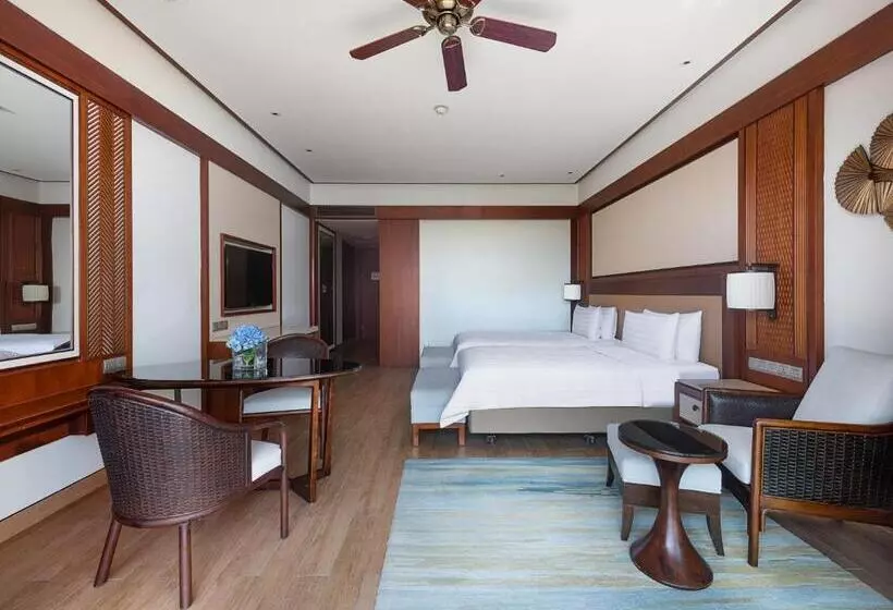 オーシャンビューのプレミアムルーム。, Shangrila Sanya