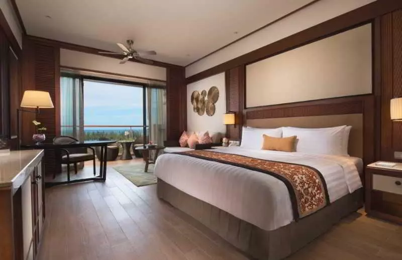 キングサイズベッドのデラックスルーム, Shangrila Sanya