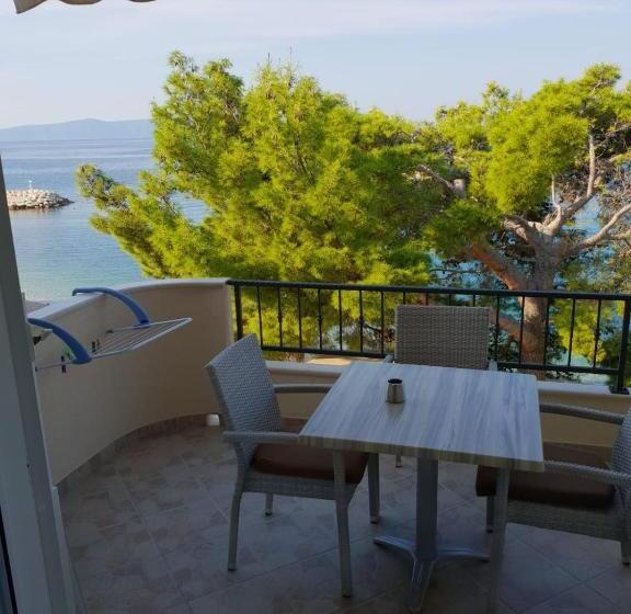 غرفة ديلوكس مطلّة علي البحر, Villa Marija