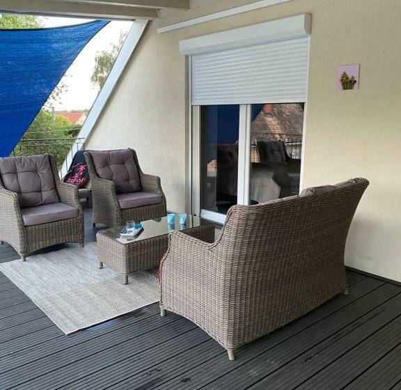 标准间带露台, Maria Vendéghaz