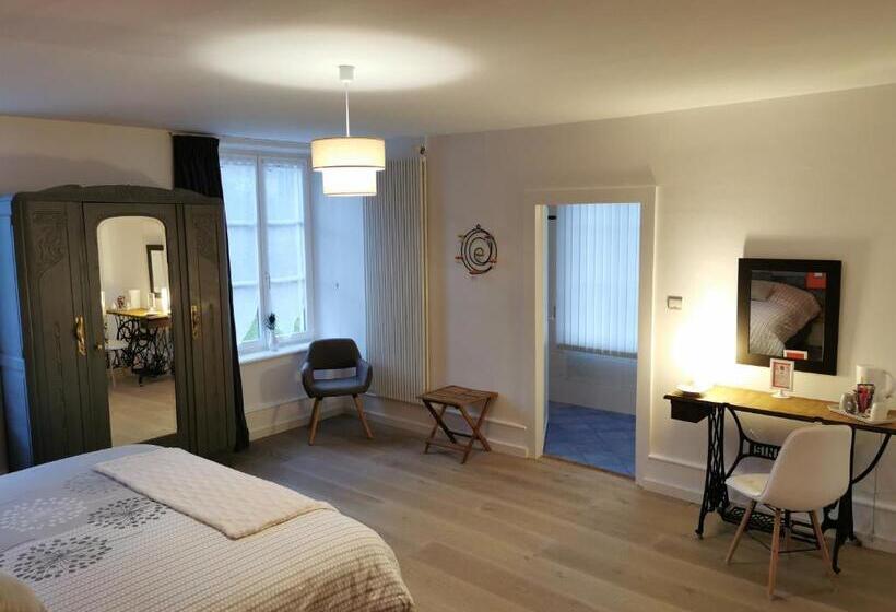 غرفة قياسية سرير كينج, Chambres D Hôtes La Tuilerie