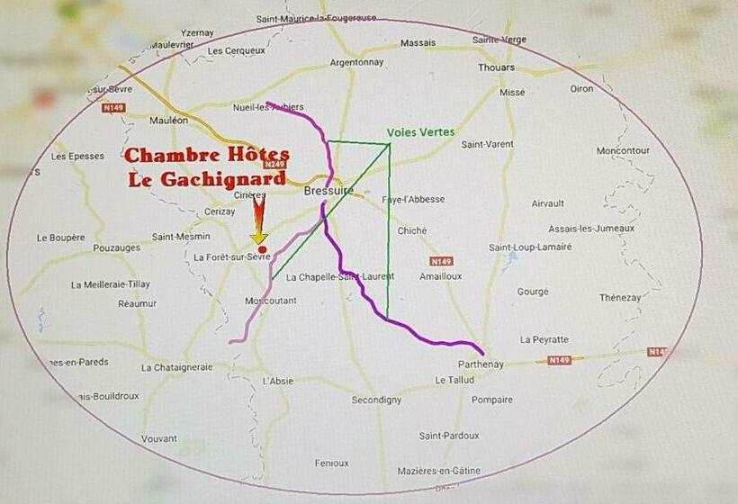 Семейный Номер, Chambre D Hôtes Le Gachignard
