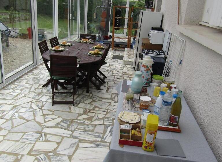 バス共有のスタンダードルーム, Au Jardin Fessard