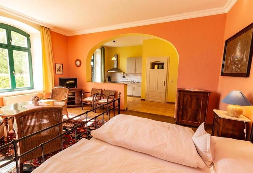 １階の１ベッドルームアパートメント, Das Gutshaus Solzow Mecklenburgische Seenplatte Müritz