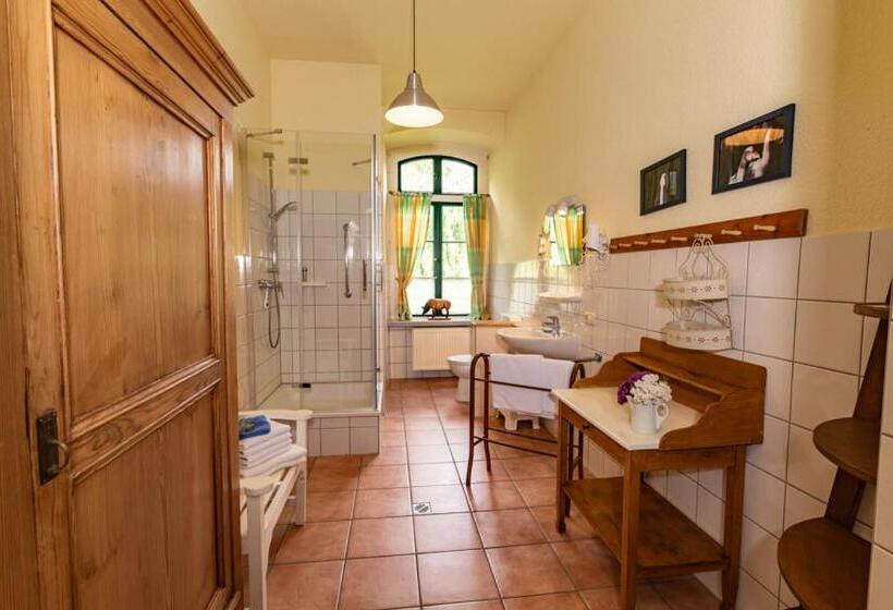 １階の１ベッドルームアパートメント, Das Gutshaus Solzow Mecklenburgische Seenplatte Müritz