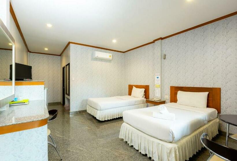 חדר דלוקס, โรงแรมมณีสังขะ