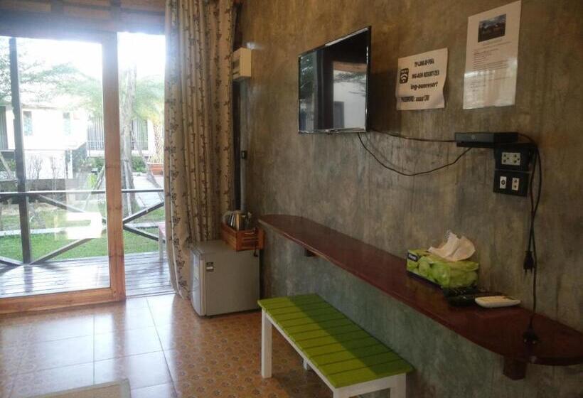 غرفة قياسية مطلّة علي الحديقة, Ingaun Resort Kanchanaburi