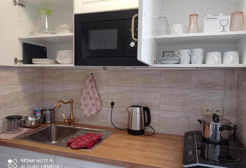 带1个卧室带花园景观的公寓, Apartmány U Orlického Jezera   Kamenice