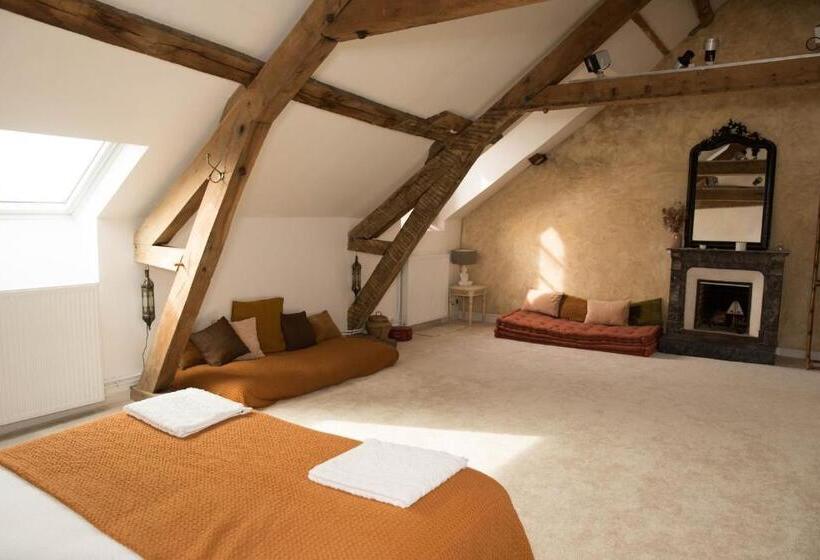 غرفة بريميوم رباعية, Maison D Hôtes La Doucelle