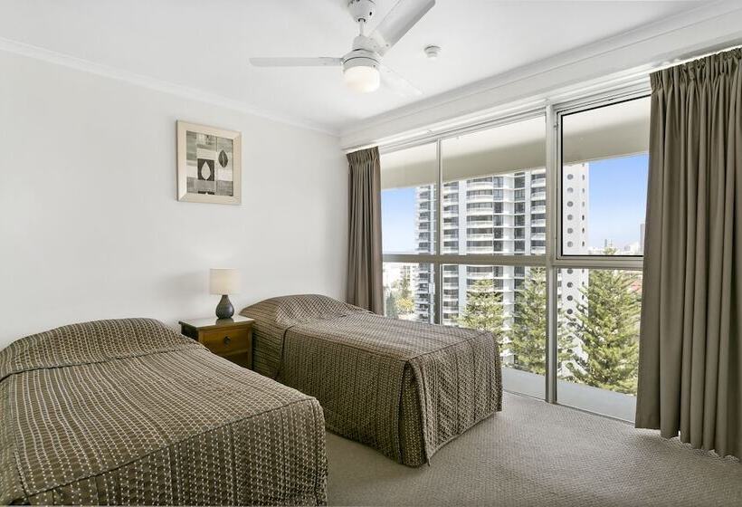 Апартаменты 2 Спальни, Surfers Beachside Holiday Apartments