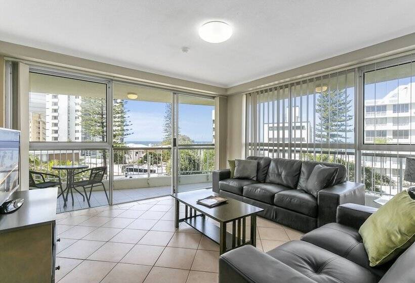 Апартаменты 2 Спальни, Surfers Beachside Holiday Apartments