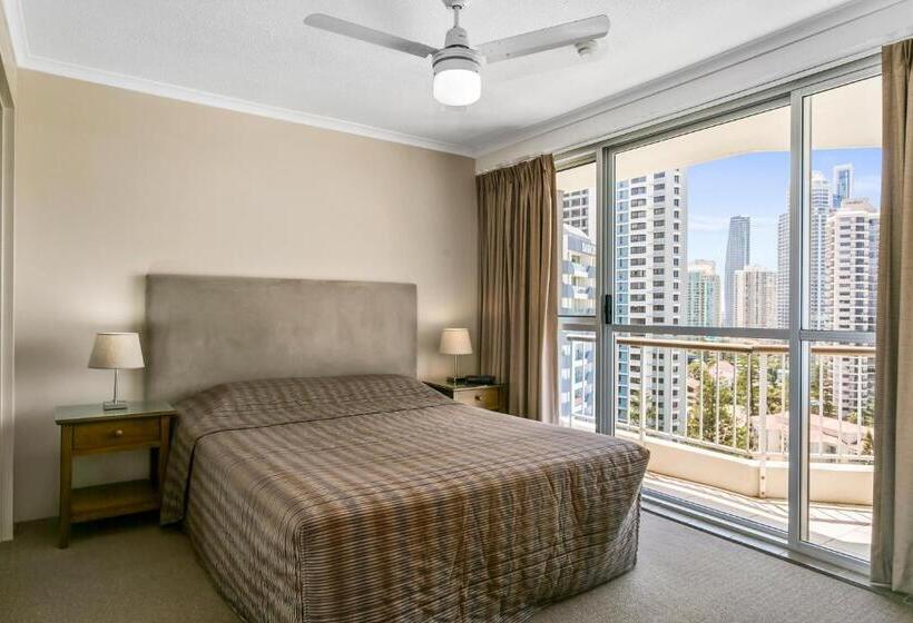 Апартаменты 2 Спальни, Surfers Beachside Holiday Apartments