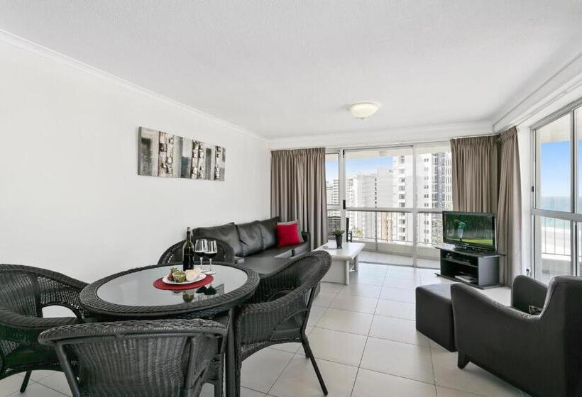 침실 2개 아파트, Surfers Beachside Holiday Apartments