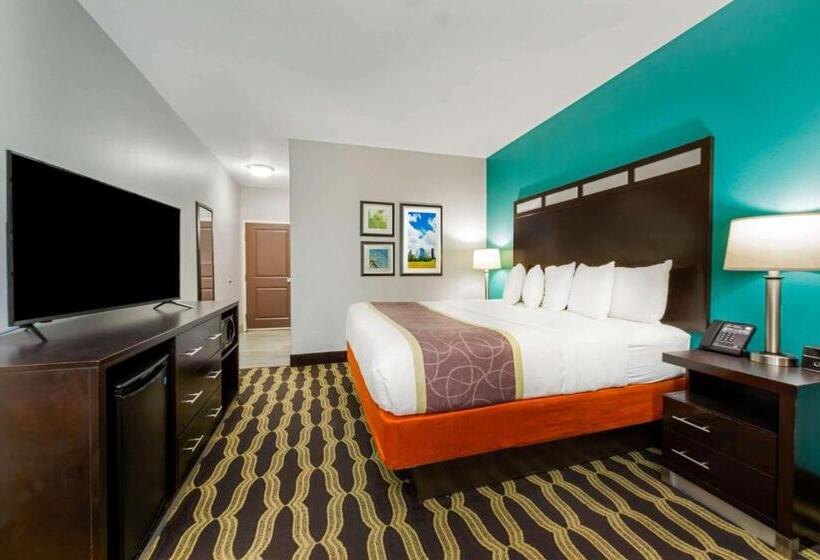 适合残疾人士使用的带超级大床的标准间, La Quinta By Wyndham Houston Humble Atascocita