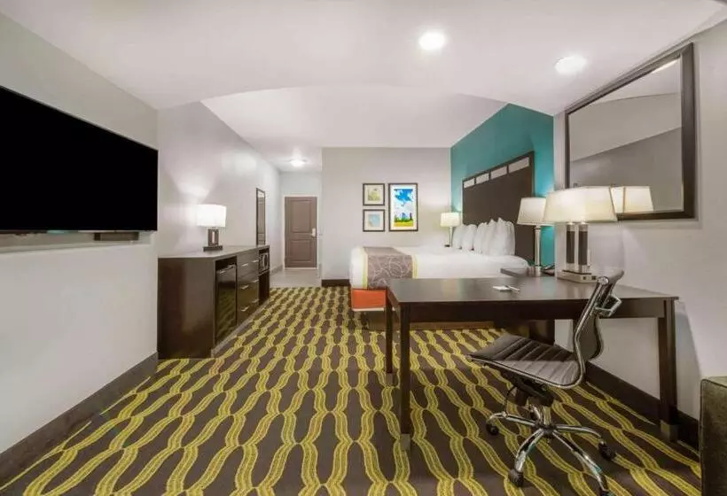 身障者適用キングサイズベッドルーム, La Quinta By Wyndham Houston Humble Atascocita
