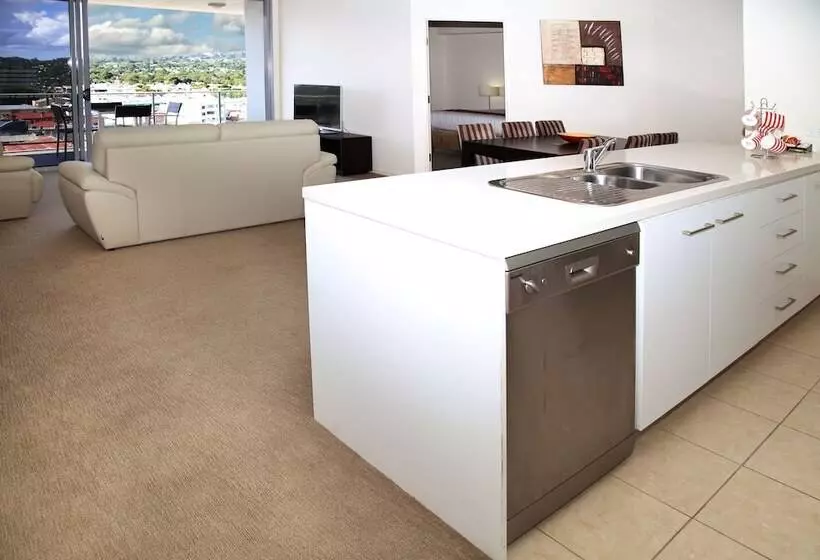 ２ベッドルームアパートメント, Toowoomba Central Plaza Apartment Hotel Official