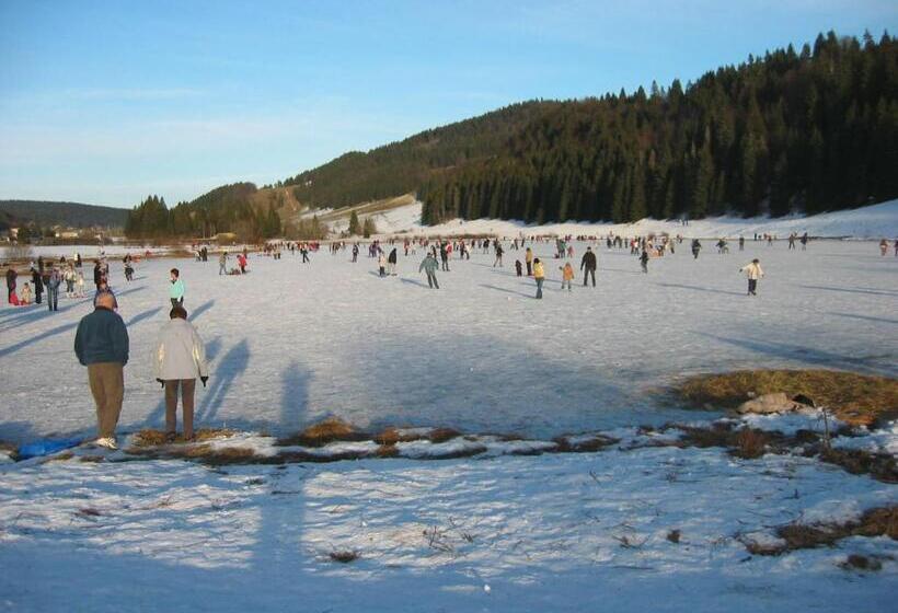 غرفة قياسية مع حمام خارجي, Les Bergeronnettes